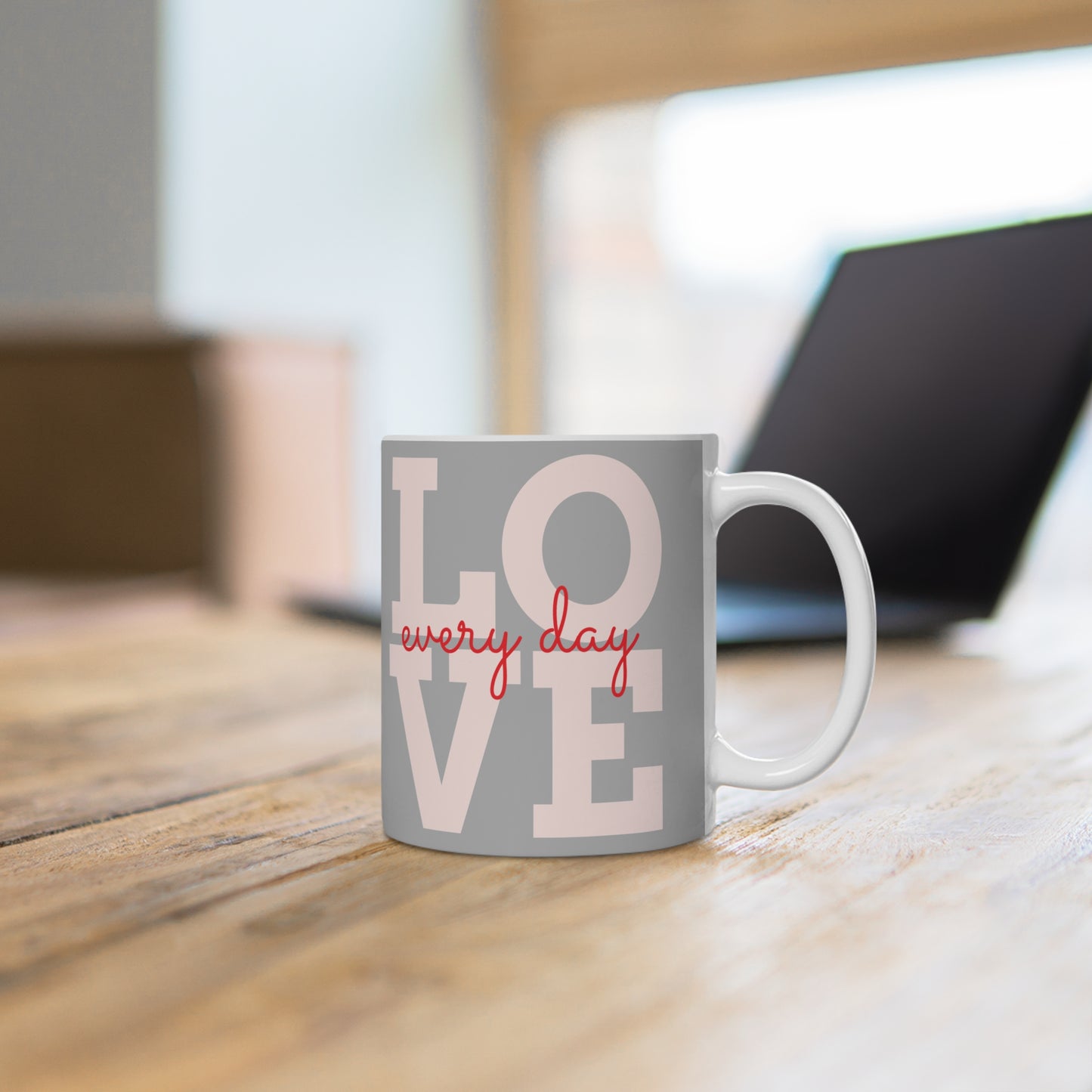 Love & Elephant Garden 11 oz Coffee