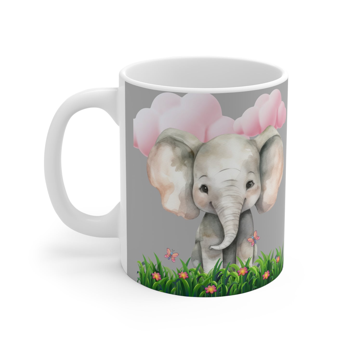 Love & Elephant Garden 11 oz Coffee