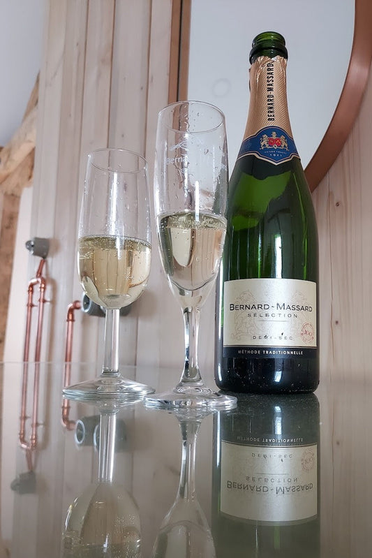 Celebrating the end of Renovations, with Cremant ! How Luxembourgish are we..
