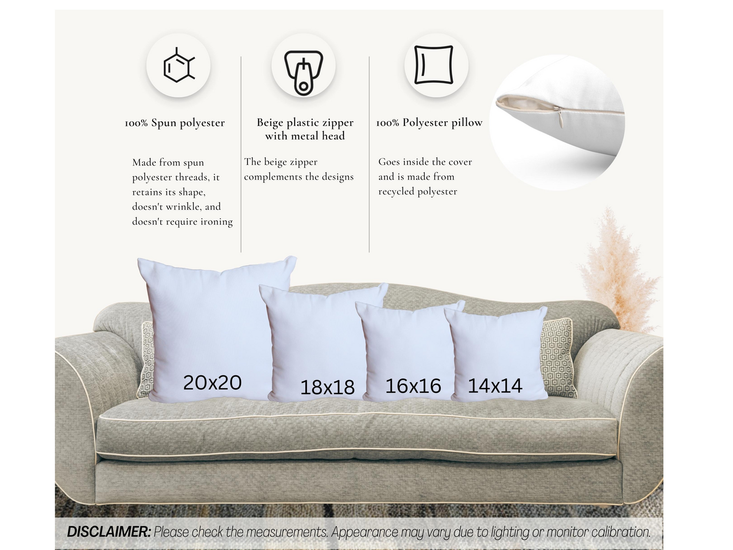 Cape Town Landscape & Whale Throw Pillow Spun Polyester Square Pillow