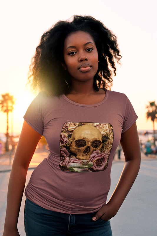 Eternal Bloom and Venom - Triblend Women`s Crewneck T-shirt